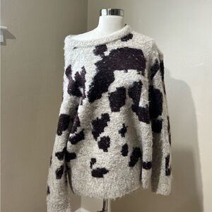 Zara  Sweater in Cream and Brown